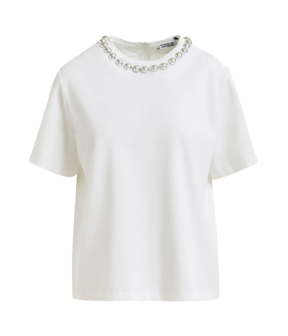 Essentiel Antwerp  T-shirts Off White Intenso