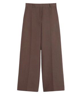 Max Mara Weekend Ballo Pantalons Donkerbruin 2525136151600