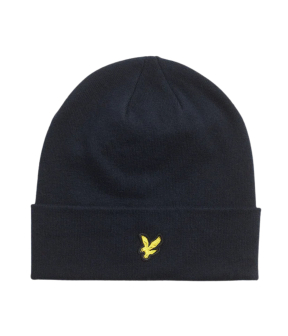 Lyle&scott Basic Beanie Mutsen Donkerblauw He2313a