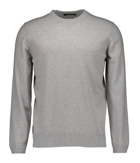Gran Sasso Trui Cashmere Truien Lichtgrijs 57106/20201