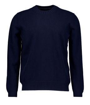 Gran Sasso Trui Cashmere Truien Donkerblauw 57106/20201