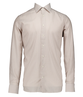 Eton  Lange Mouw Overhemden Beige 100014572
