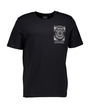 Lyle&scott Sunshine Inn Graphic T-shirts Zwart Ts2307v