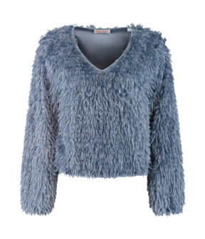 Studio Amaya 253-31 Tops Blauw Bridget