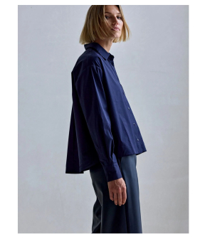 Femmes Du Sud Bs-0019 Blouses Donkerblauw Amedee