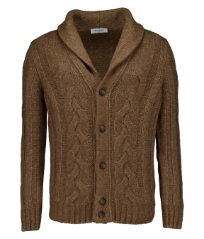 Gran Sasso Vest Vesten Cognac 10189/19107
