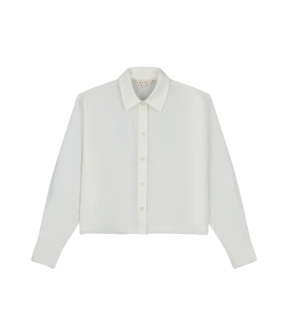 Olaf Monogram Shirt Blouses Wit W220304