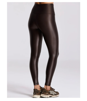 Deblon Sports Shine Leggings High Waistband Leggings Bruin 2530106