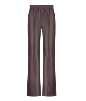 Alter Ego Lucca Leren Broeken Bordeaux W534