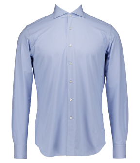 Xacus Active Shirt Lange Mouw Overhemden Blauw Act520ml/11460