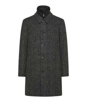 Peuterey Fionghal Check Jackets Grijs Peu5608