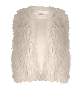 Summum Gilet Faux Fur Gilets Beige 9s140-12299