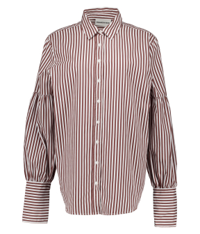 Femmes Du Sud Bs-0025 Blouses Bruin Marceline