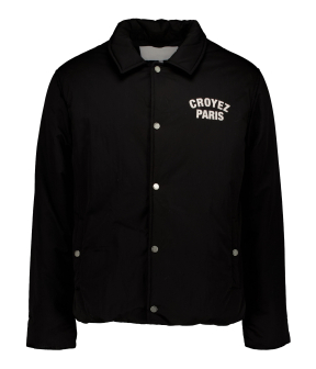 Croyez Paris Padded Coach Jacket Jackets Zwart Cr1-fw25-35