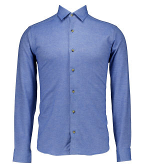 Eton  Lange Mouw Overhemden Blauw 100014457