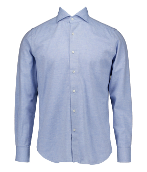 Xacus Washed Shirt Lange Mouw Overhemden Lichtblauw 721ml/91175