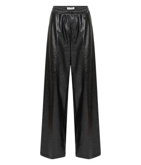 Âme Antwerp Fake Leather Pants  Zwart Jules
