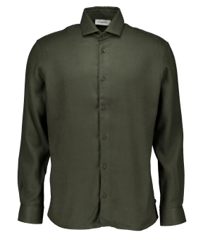 The Goodpeople Storm Lange Mouw Overhemden Khaki 25020211