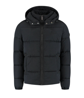 Malelions Donn Puffer Puffer Jassen Zwart Mm2-aw25-14