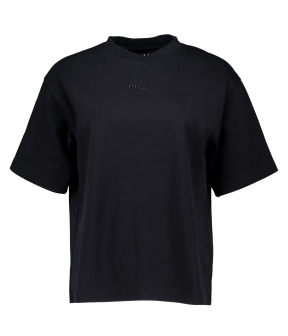 Olaf Wmn Retro Logo Boxy Tee T-shirts Zwart W990101