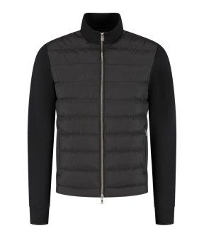 Malelions Premium Hybrid Quilted Jacket Puffer Jassen Zwart Mp1-aw25-09