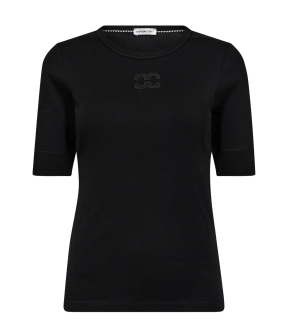 Co Couture Grannycc T-shirts Zwart 33166