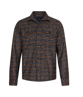 Cavallaro Fasanio Overshirt Overshirts Camel 123255009