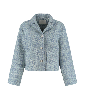 Amaya Amsterdam 254-a11 Jackets Blauw Poppy Jacket