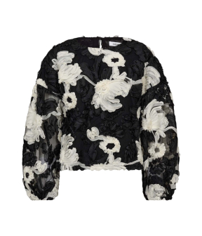 Co Couture Fleurcc Blouses Zwart 35951