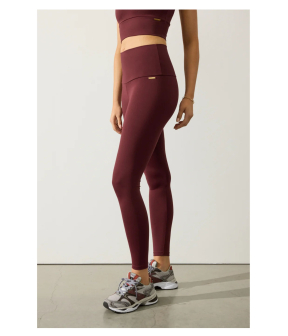 Deblon Sports Classic Leggings High Waistband Leggings Bordeaux 2530107