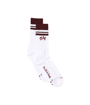 Olaf Varsity Socks Sokken Wit A230813