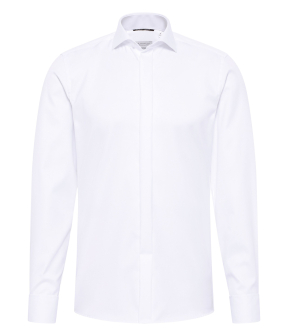 Eterna - Lange Mouw Overhemden Wit 8817 F392