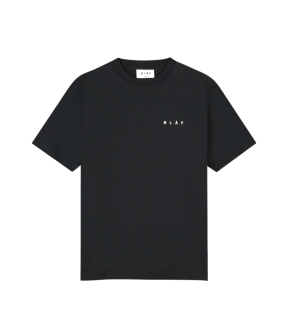 Olaf Crafted Pear Tee T-shirts Zwart M230103