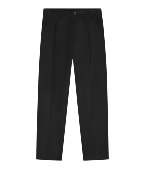 Olaf Regulart Pleated Pant Pantalons Zwart M230402