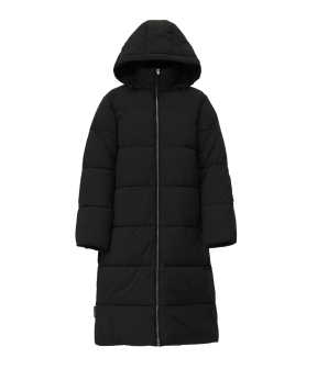 Closed Puffer Coat  Zwart C97378-69f-22