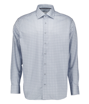 Eterna  Lange Mouw Overhemden Lichtblauw 1067 X18k