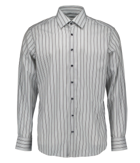 Eterna . Lange Mouw Overhemden Grijs 1088 X171