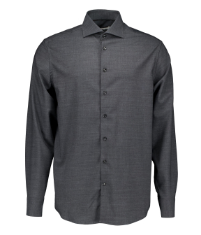John Miller 5710412 Lange Mouw Overhemden Grijs 5710412
