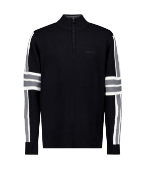 Airforce Ski Cooper Knit Truien Zwart Spvem0164