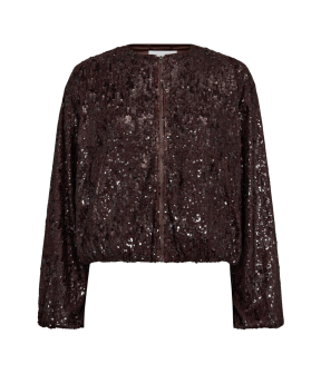 Co Couture Sophiecc Jackets Donkerbruin 30371