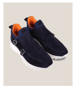 Reinhard Frans - Sneakers Donkerblauw Soho 02 V2