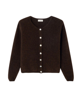 American Vintage Vitow Vesten Donkerbruin Vito19ee26