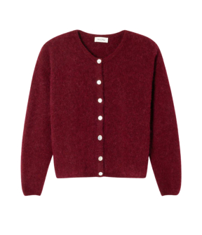 American Vintage Vitow Vesten Bordeaux Vito19ee26