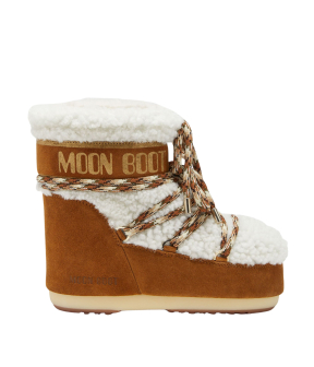 Moon Boot Mb Icon Low Shearling Boots Cognac 80d1409580