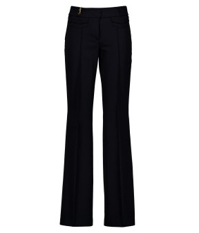 Cambio Farah Long Flap Pantalons Zwart 6111 0490 02