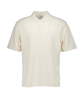 Olaf Signature Pique Polo Polos Off White M240111