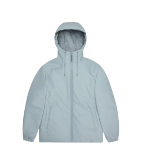 Rains Lohja Short Insulated Regenjas Lichtblauw 15780