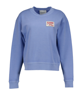 Closed Basic Crewneck Sweaters Lichtblauw C95236-47v-13