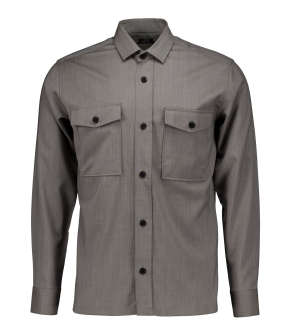 Genti Midtown Relaxed Fit T-shirts Grijs S4306-1999