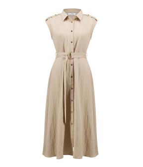 Joseph Ribkoff Lds Dress Jurken Beige 261935